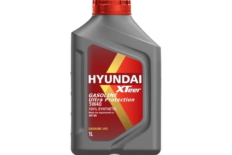 Моторное масло синтетическое Gasoline Ultra Protection 5W40 SN, 1 л HYUNDAI XTeer 1011126