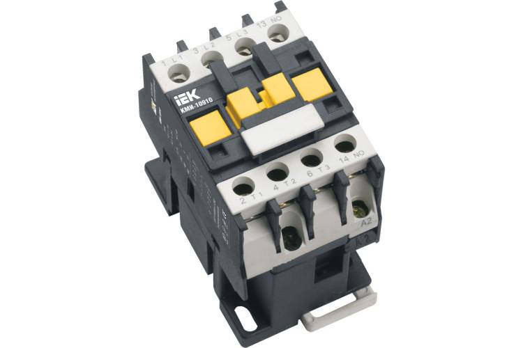 Контактор IEK КМИ-11810, 18А, 400В, 1НО, ИЭК, KKM11-018-400-10