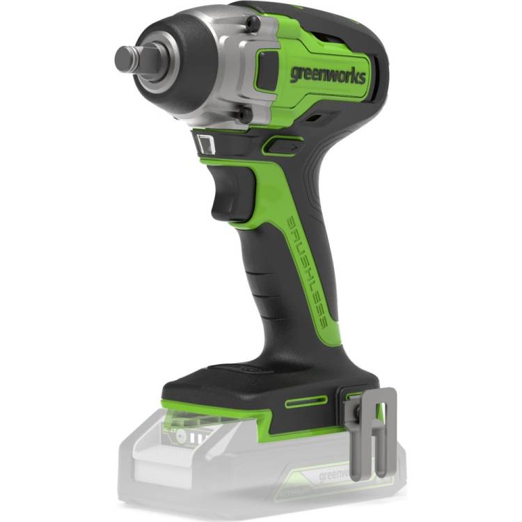 Ударный аккумуляторный гайковерт Greenworks GD24IW400 3802907