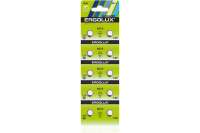 Батарейки для часов Ergolux AG13 BL-10 AG13-BP10 LR44/LR1154/A76/357 14324