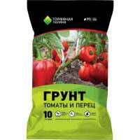 Почвенный грунт Торфяная поляна Томаты и перец 10 л 00-00000671