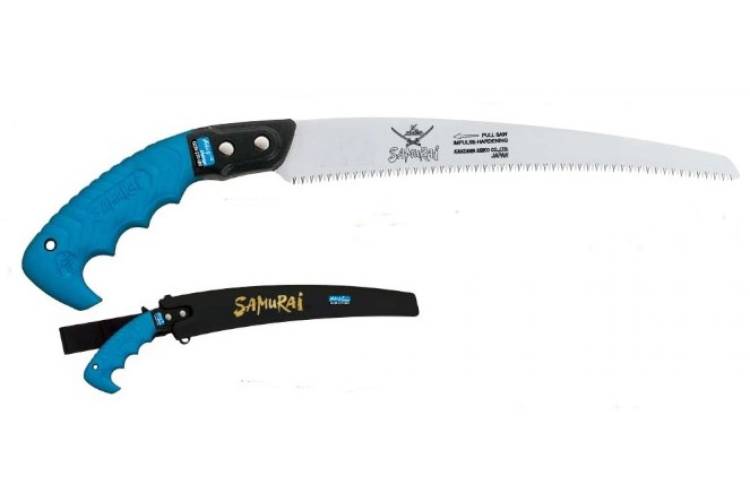 Пила с изогнутым полотном в чехле, с поясным креплением SAMURAI GCM-240-MH