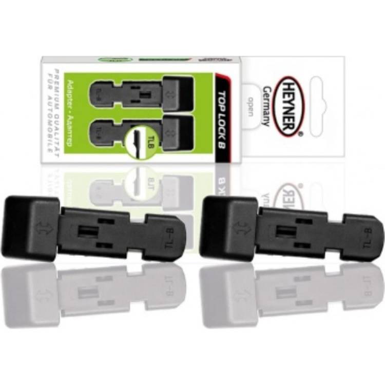 Адаптер для щеток с верхним замком TOP LOCK B 2 шт Heyner 300030